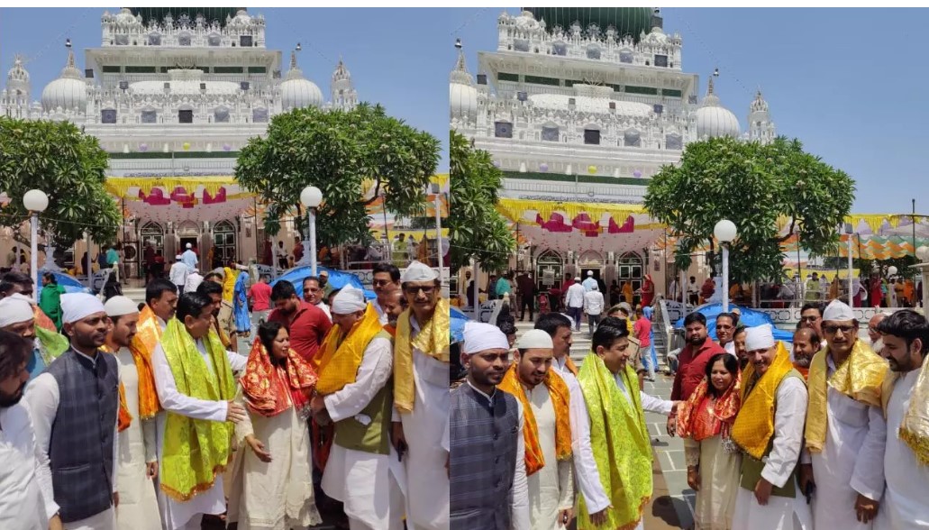 Barabanki: तिहाड़ से रिहा होने के बाद आप नेता पहुंचे देवा शरीफ, पत्नी के साथ मजार पर चढ़ाई चादर