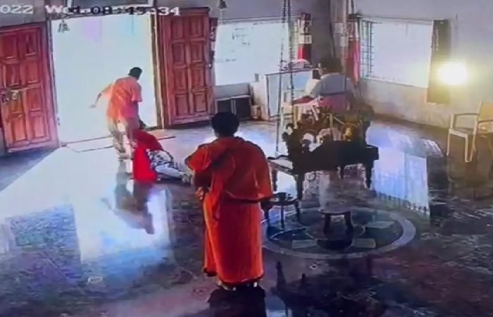 Karnataka: Woman beaten, dragged out of temple, shows CCTV