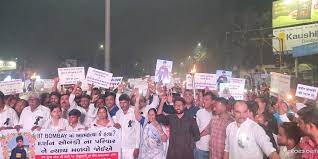 IIT Bombay student’s death: Dalit MLA Mevani leads candle march in Ahmedabad