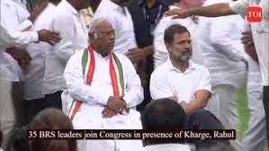 Former Telangana minister, ex-MP among 35 BRS leaders set to join Congress, meet Kharge and Rahul