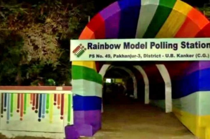 Chhattisgarh polls: India's first 'Rainbow' polling station welcomes transgender voters in Kanker