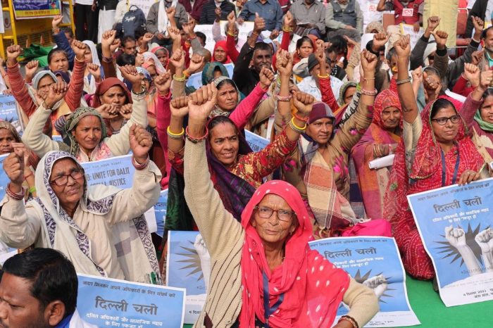 Thousands Protest against Dalit Atrocities and for Social Justice