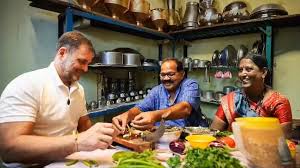 Rahul Gandhi shares Kolhapur dalit kitchen experience